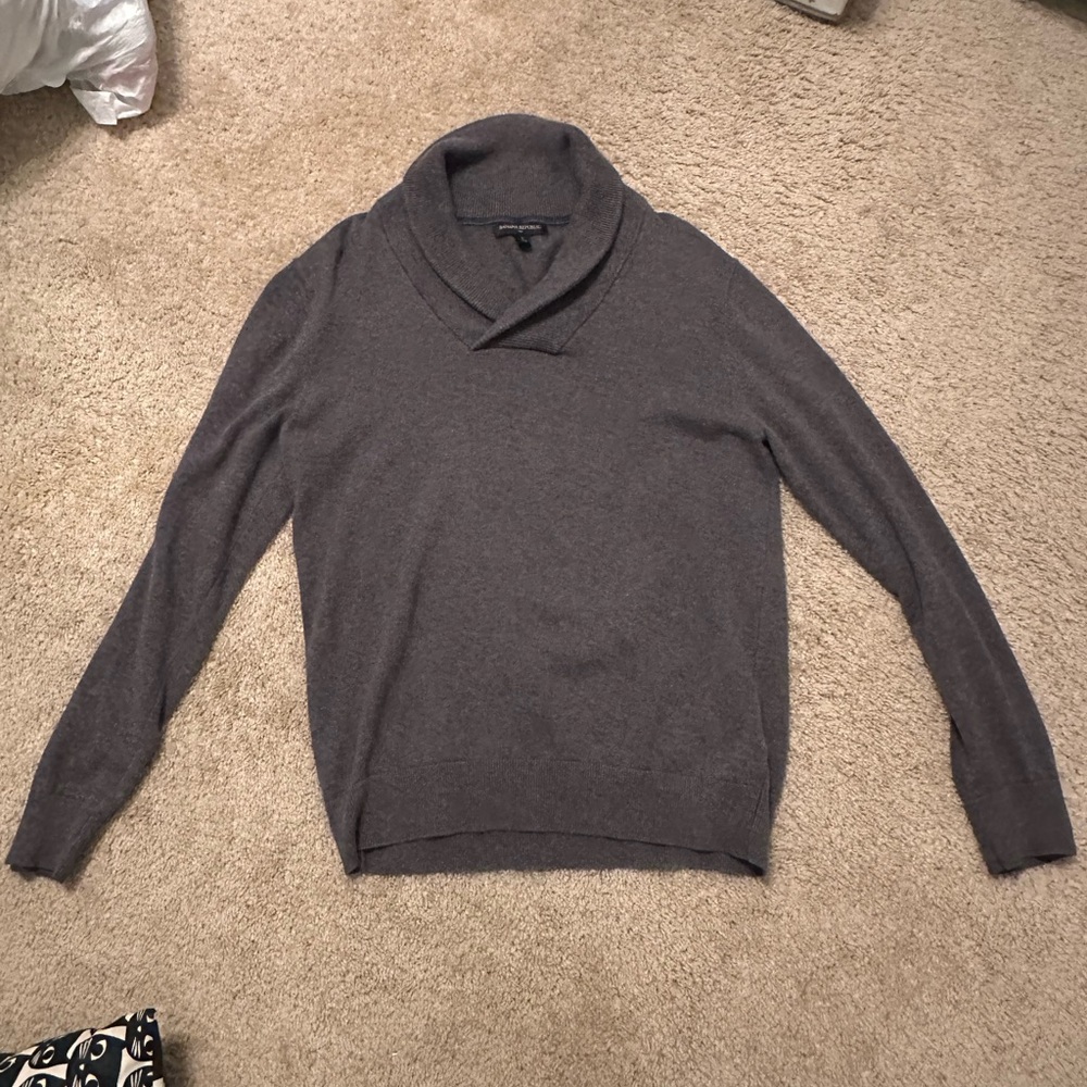 Men's Banana Republic Gray Sweater